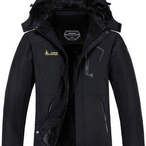 Women’s Waterproof Ski / Snowboarding Jacket with Removable Hood, Size Small